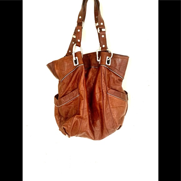 B Makowsky boho leather bag - Picture 2 of 7